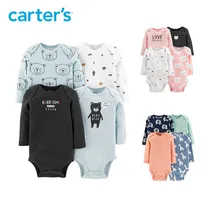 How Much baby boy Bodysuits Cute long sleeve baby girl clothes