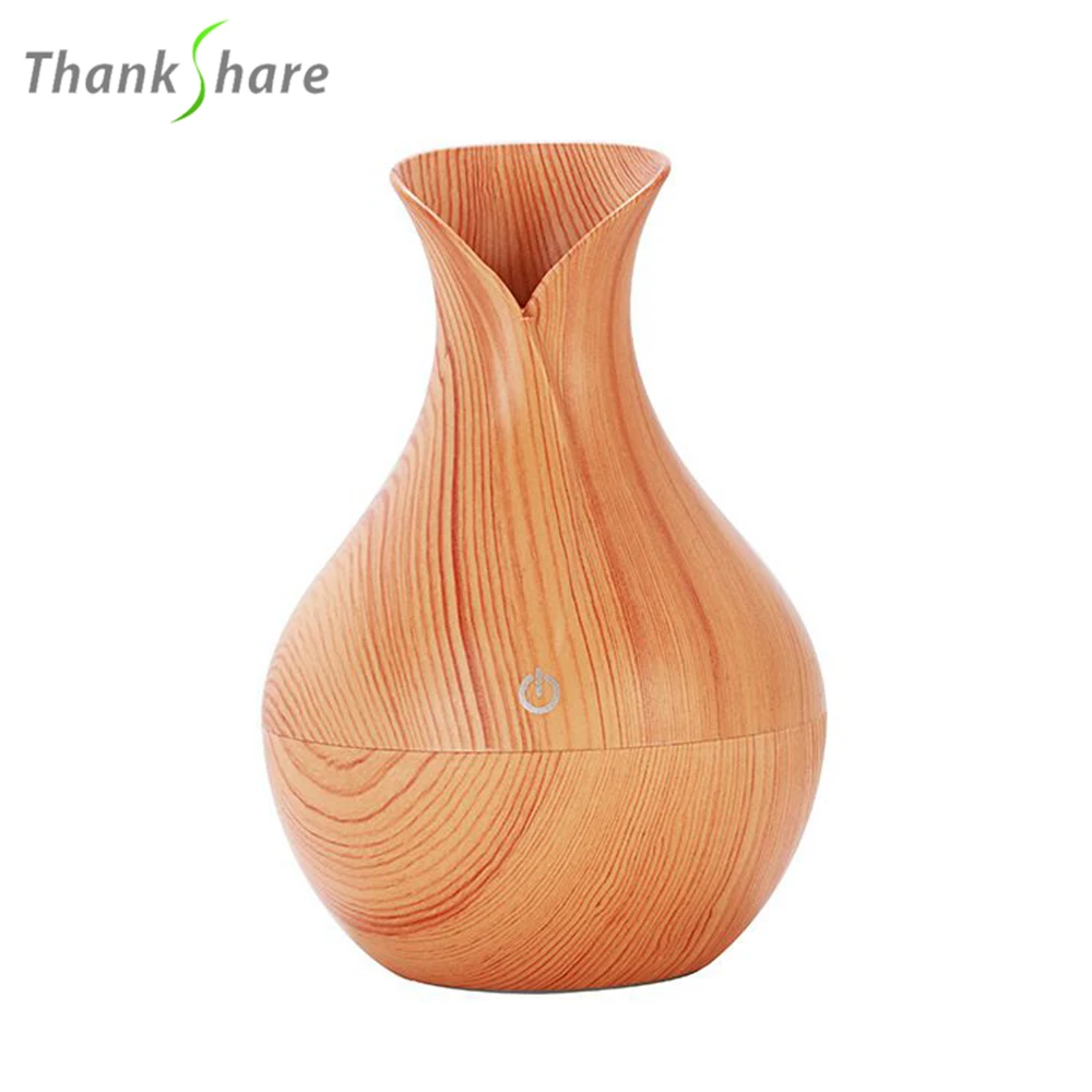 

THANKSHARE 130ml Ultrasonic Air Humidifier Aroma Essential Oil Diffuser Aromatherapy Cool Mist Maker For Home Office SPA Fogger
