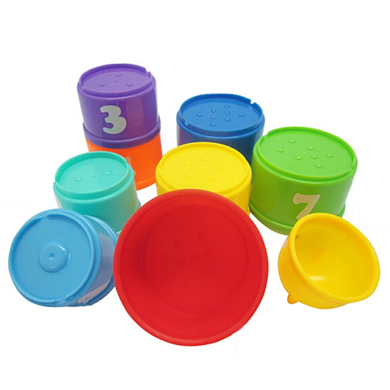 9PCS Mini Bear Stack Cup Educational Baby Toys Rainbow color Figures Folding Tower Funny Piles Cup Letter Toy for Kids 9PCS Mini Bear Stack Cup Educational Baby Toys Rainbow color Figures Folding Tower Funny Piles Cup Letter Toy for Kids