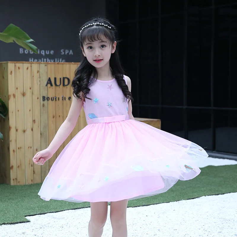 

Casual Girls Summer Dress Size 6 7 8 9 10 11 12 Years Cartoon Embroidery Girls Family School Party Dresses Kids Clothing 50C3A