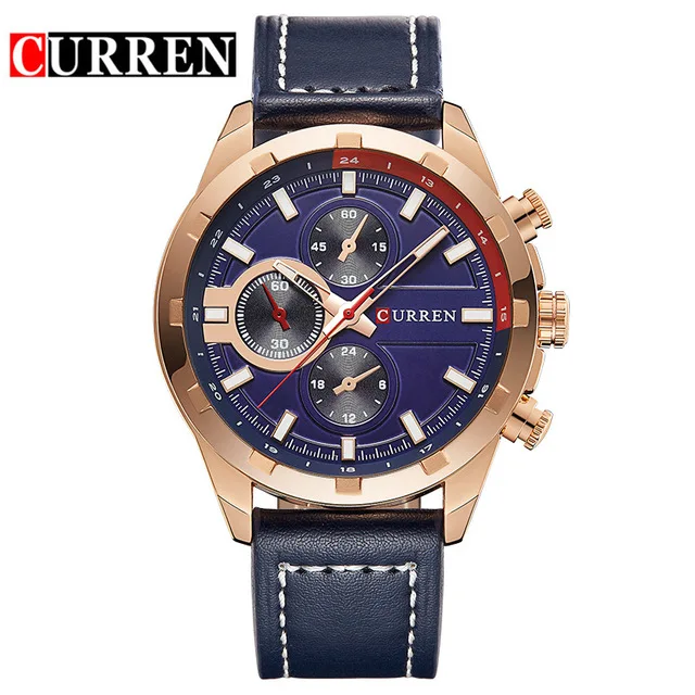CURREN luxury top brand new fashion casual sport man male clock military business band wrist quartz watch Relogio Masculino 8216 brand new curren brand design man male business sport clock casual steel military classic outdoor wrist quartz luxury gift watch