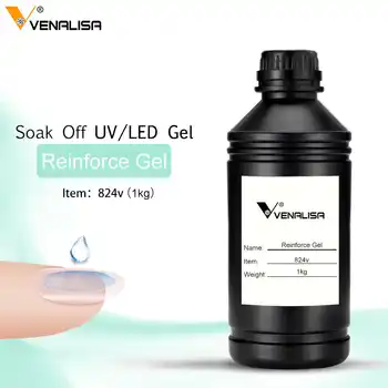 VENALISA 1KG BULK Good Quality Base Coat Primer Soak Off Top Coat No Wipe Top Coat Matt Top Gel Rubber Base/matte Top Gel