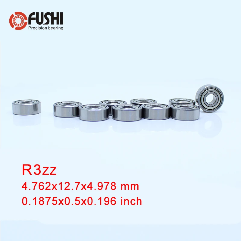 Inner Diameter : R2 6ZZ A1 10PCS no logo Bearings R2zz R2-5zz Bearing R2-6zz R3zz ABEC-1 10PCS Double Shielded Inch Miniature Ball Bearings R2z R2-5z R2-6z R3z 