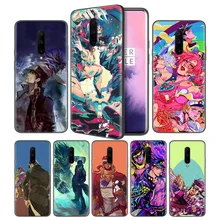 JoJo Jonathan Joestar Soft Black Silicone Case Cover for OnePlus 6 6T 7 Pro 5G Ultra-thin TPU Phone Back Protective