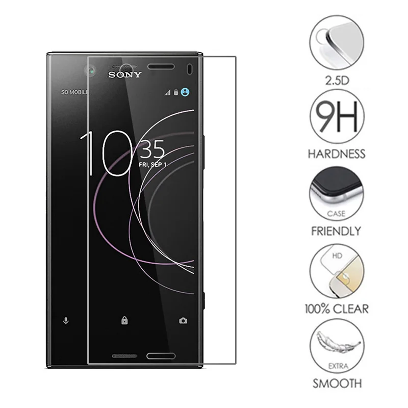 Закаленное стекло премиум класса TOLIFEEL 9H для Sony Xperia XZ1 Compact Mini 3 шт. защитная пленка