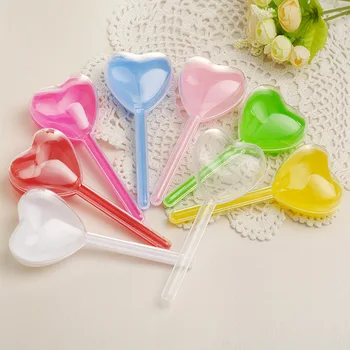 

plastic wedding candy boxes transparent love heart gift cases chocolate holder wedding birthday party decor table centerpieces