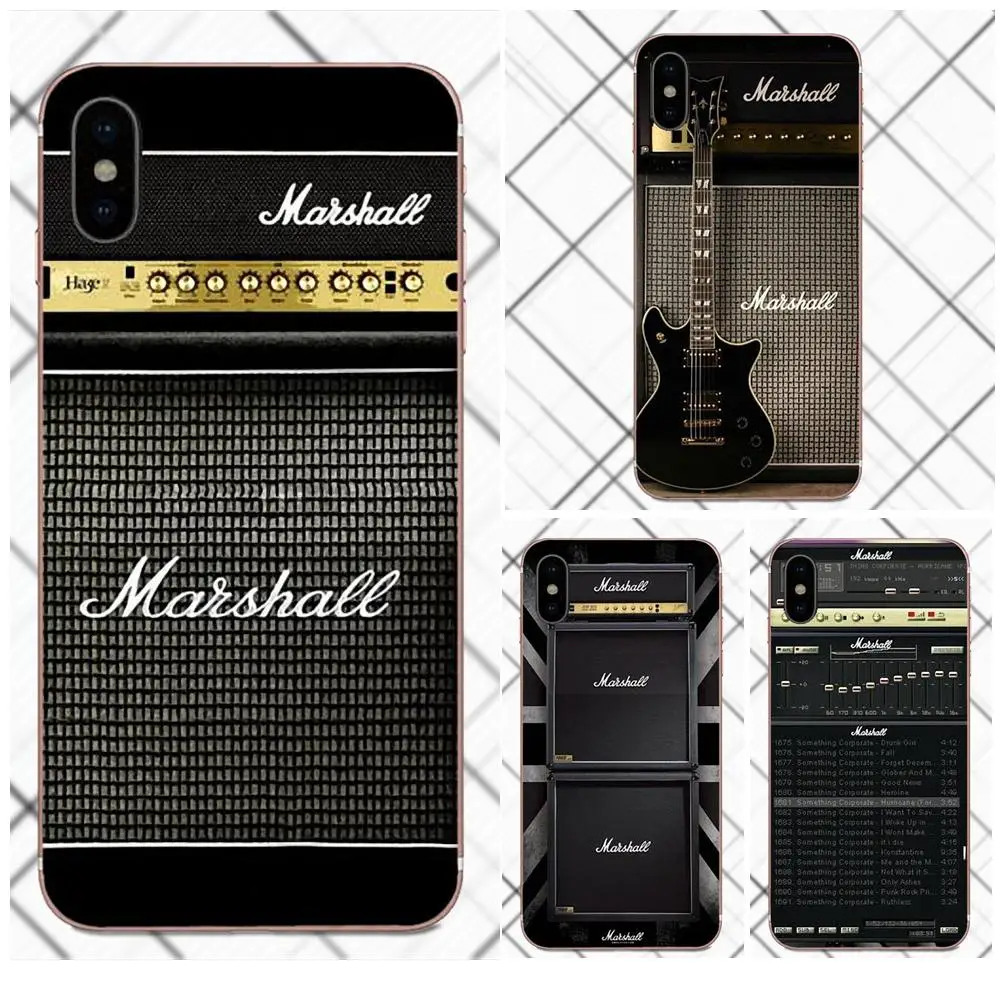 

TPU Print Case For LG Nexus 5 5X V10 V20 V30 V40 2017 2018 2019 Guitar Amp Marshall Music