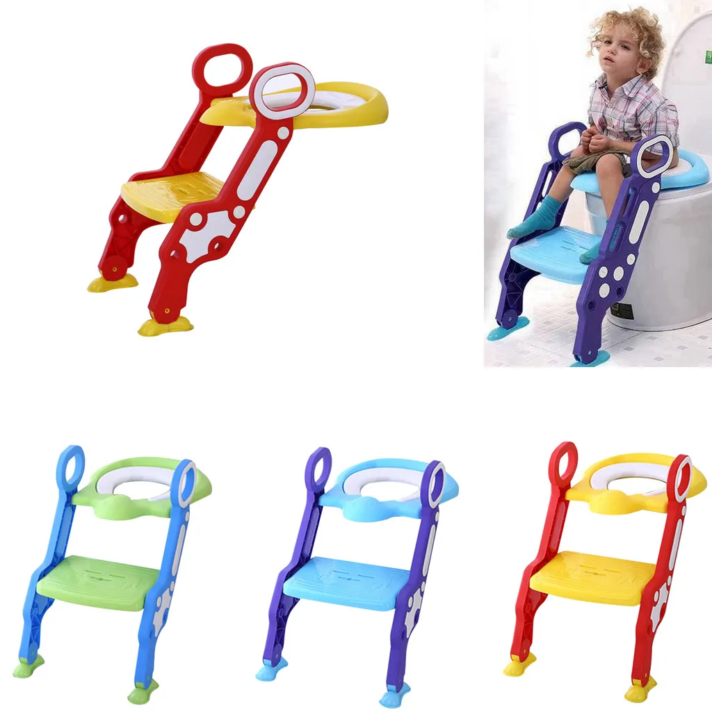 

Children portable baby potty Deer Toilet Ring Outdoor baby travel potty Folding Chair baby pee toilet kids toilette enfant 2019