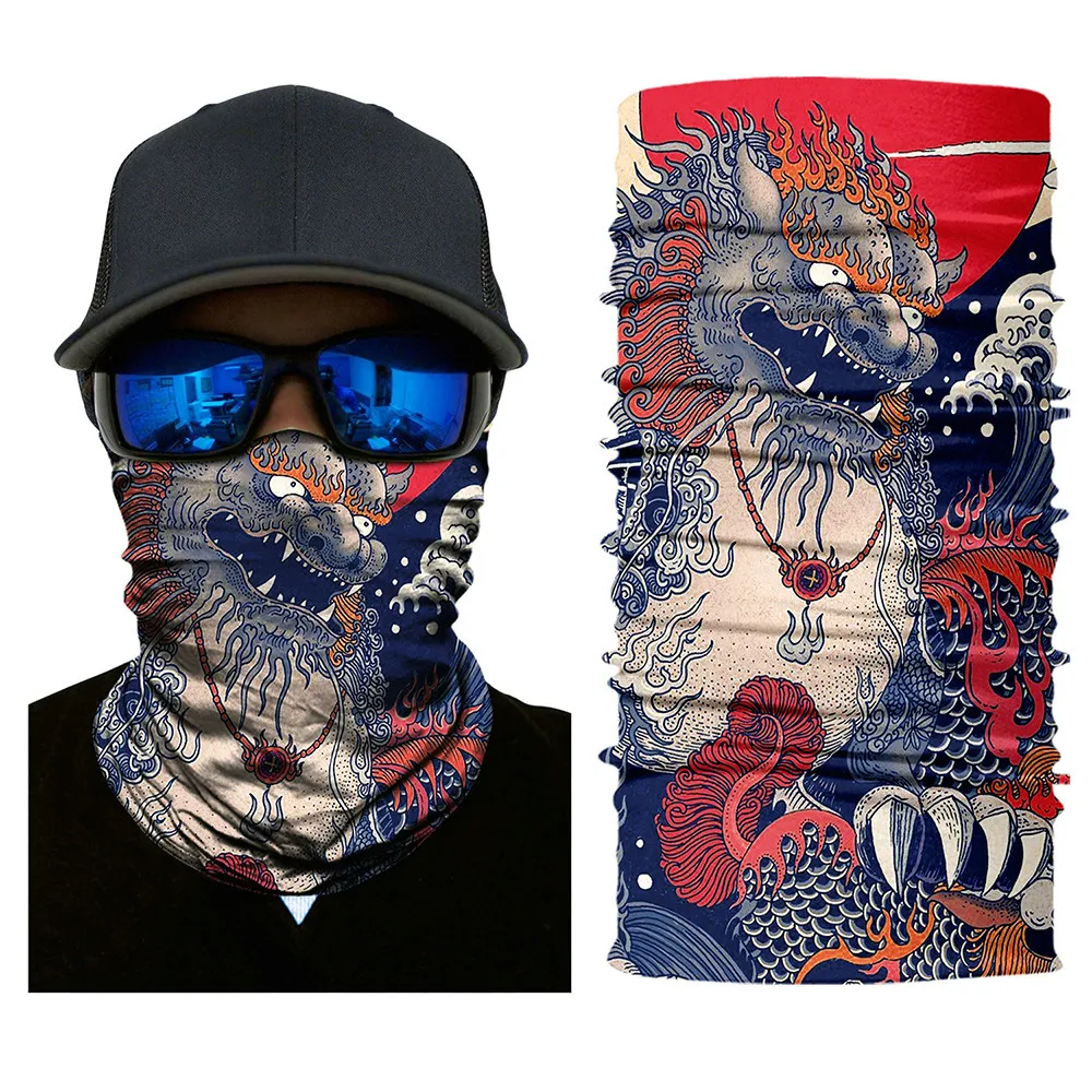 Buy Ghost Skull Face mask Bandana Motorcycle Face