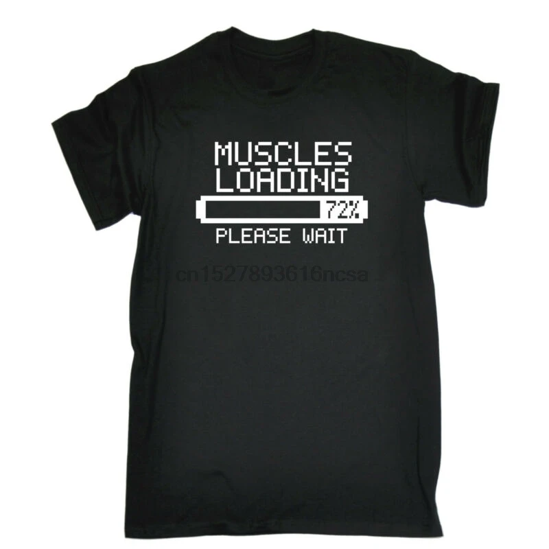 Muscles Loading Please Wait T-SHIRT Gym Bodybuilder Bar Weights Gift Birthday Muscles Loading Please Wait T-SHIRT Gym Bodybuilder Bar Weights Gift Birthday