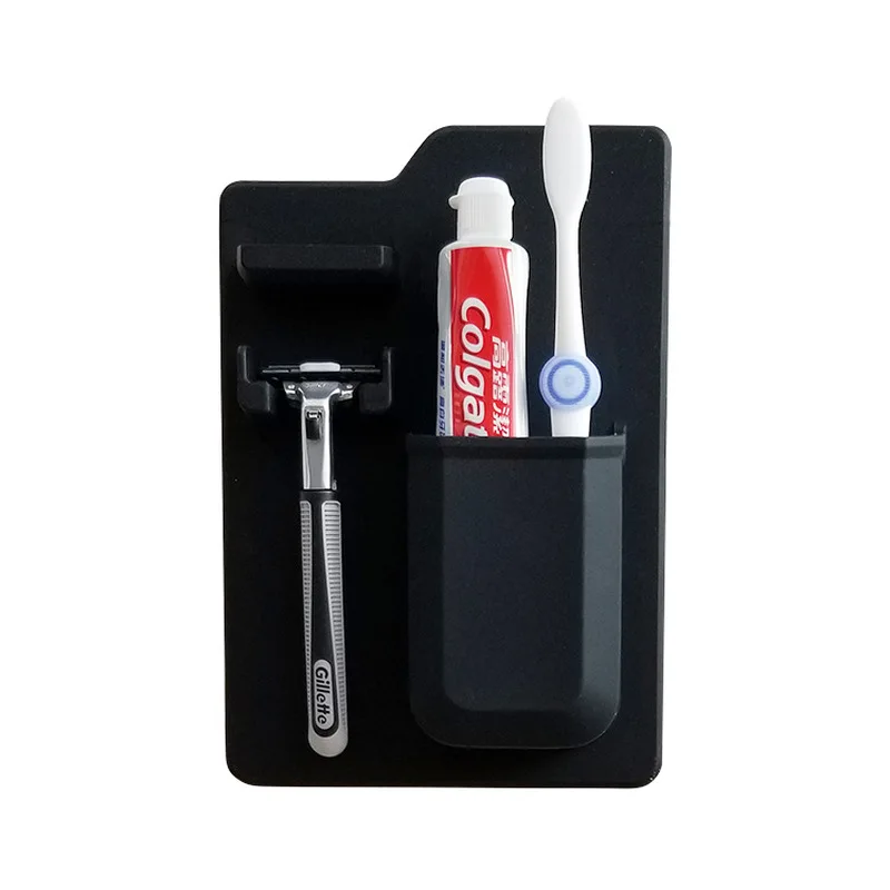 Swipack الحمام تخزين الرف سيليكون جل معجون الحلاقة المكياج مرآة المجوهرات حامل غسل تنظيم debri Swipack الحمام تخزين الرف سيليكون جل معجون الحلاقة المكياج مرآة المجوهرات حامل غسل تنظيم debri