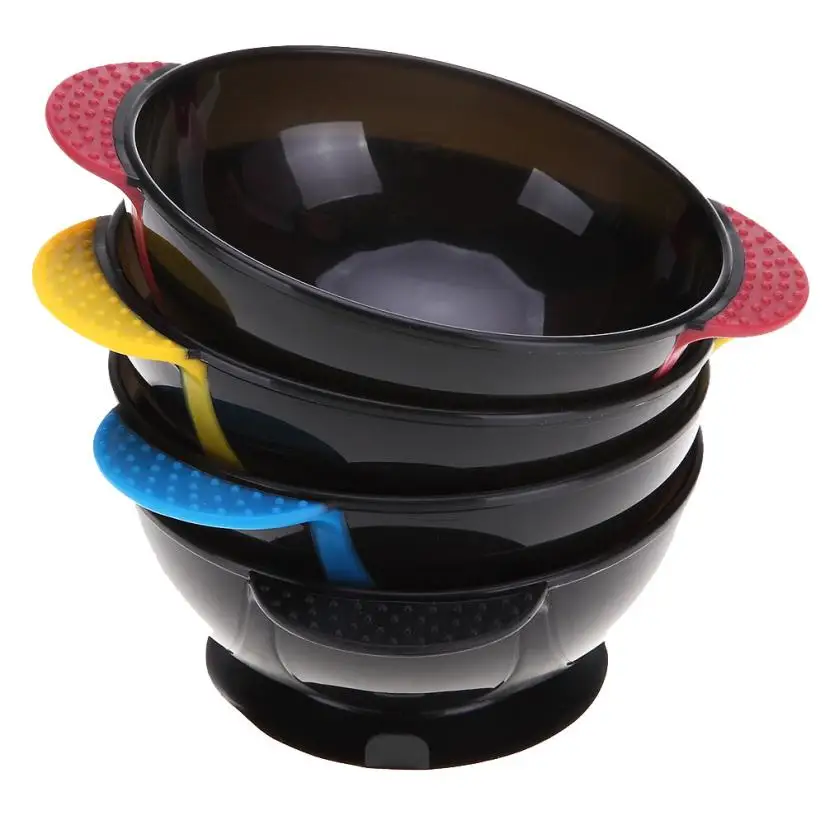 

1pc Random Color Plastic Hair Dye Colouring Brush Comb Mixing Sucker Palette Bowl Barber Tint Hairdressing Styling Tools AU1