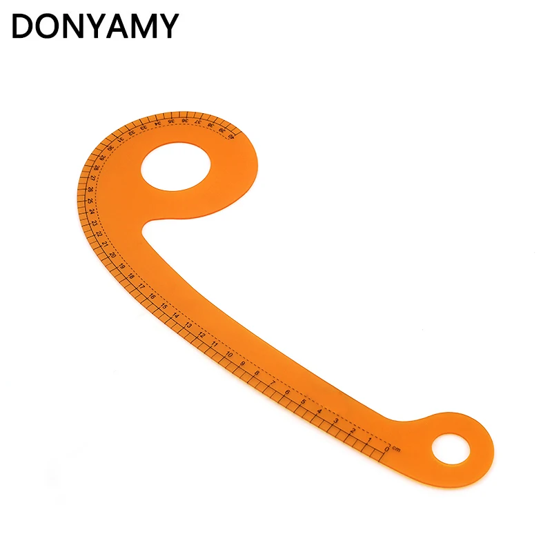 DONYAMY 6040B портной шаблон изогнутая линейка шитья рукав дизайн 40 см|collar collar|collar