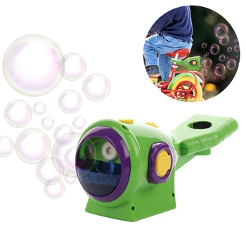 

Kids Bubble Toy Automatic Water Blowing Toys Bubble Soap Bubble Blower Outdoor Kids Toys Parent-child Exchange Interactive Toy