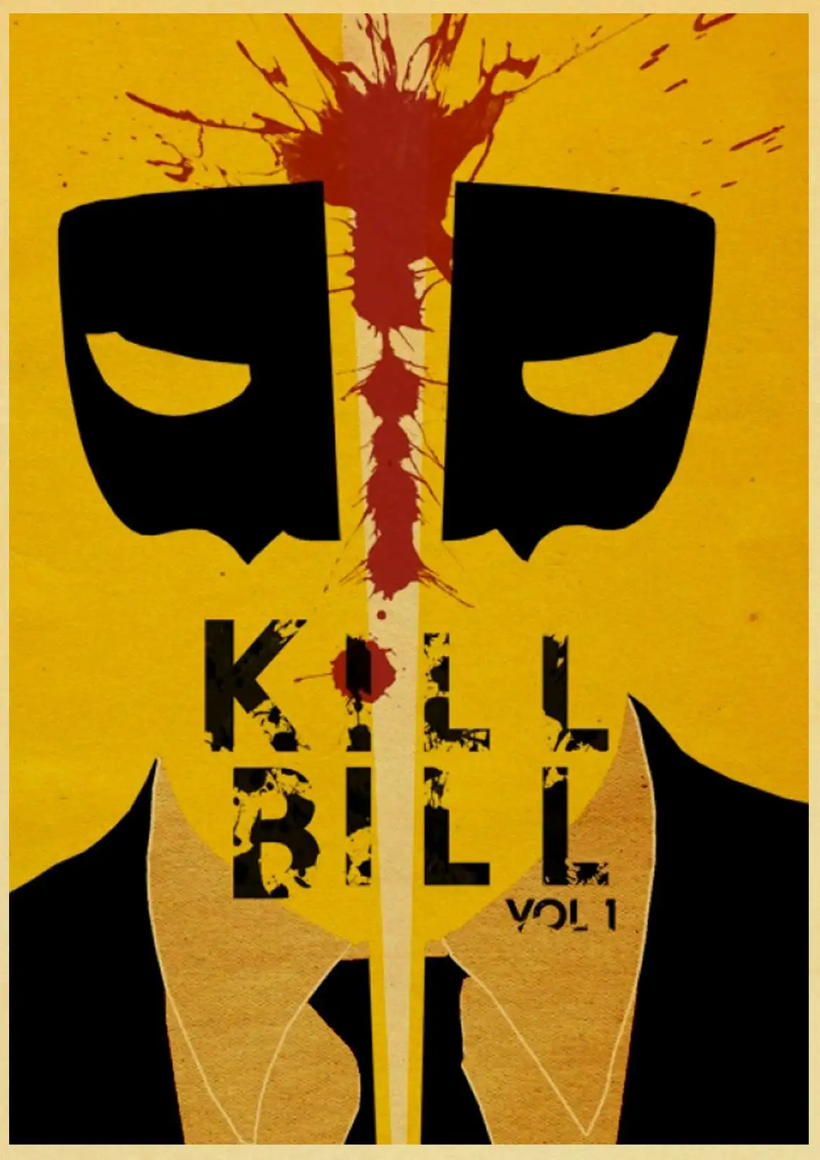 Классический фильм kill bill винтажные плакаты печать настенная живопись высокого качества декор плакат настенная живопись украшение дома - Цвет: D079