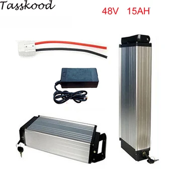 

48V 15AH 750W/500W Lithium Battery for bafang 48V 750W BBS02 mid drive kits rear rack luggage battery 48v 15Ah BMS charger