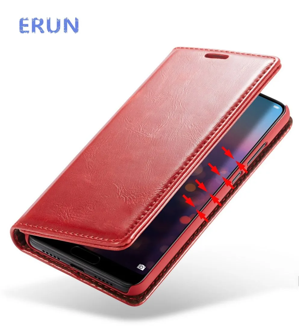 

For Huawei P20 Case following leather phone sets card plus clamshell drop customization
