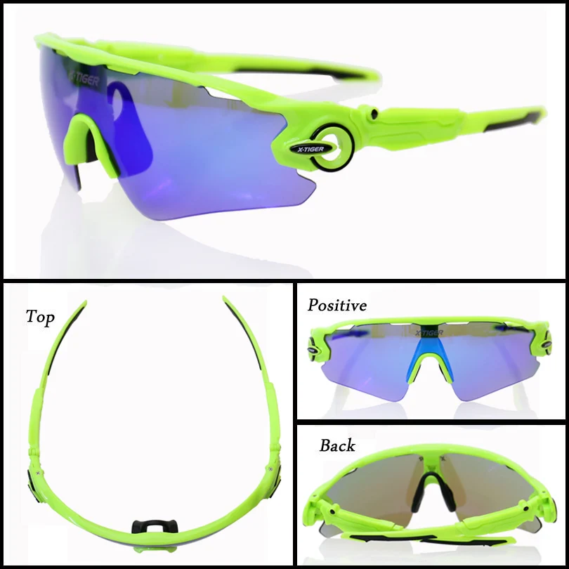 X-TIGER Women Polarized Cycling SunGlasses MTB Bicycle Cycling Eyewear Ciclismo Cycling Glasses Mountain Racing Bike Goggles