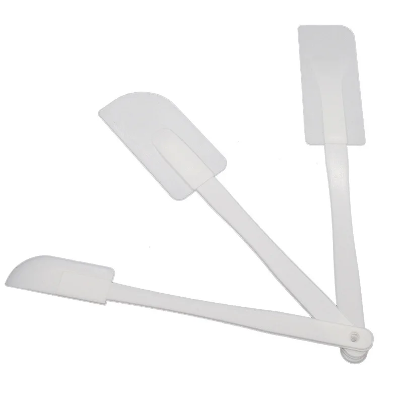 3pcs/set Cream Cake Butter Scraper Spatulas Safety Plastic Cake