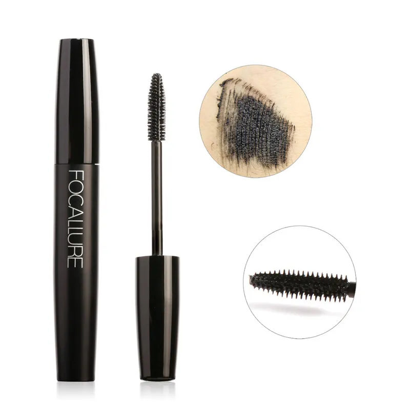 FOCALLURE 3D Fiber Lashes Rimel тушь для макияжа натуральные волокна стойкая Водостойкая тушь для удлинения ресниц густая завивка