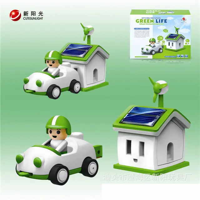  Solar energy green life science experiment assembly toy student interest group teaching aid - 32919228086