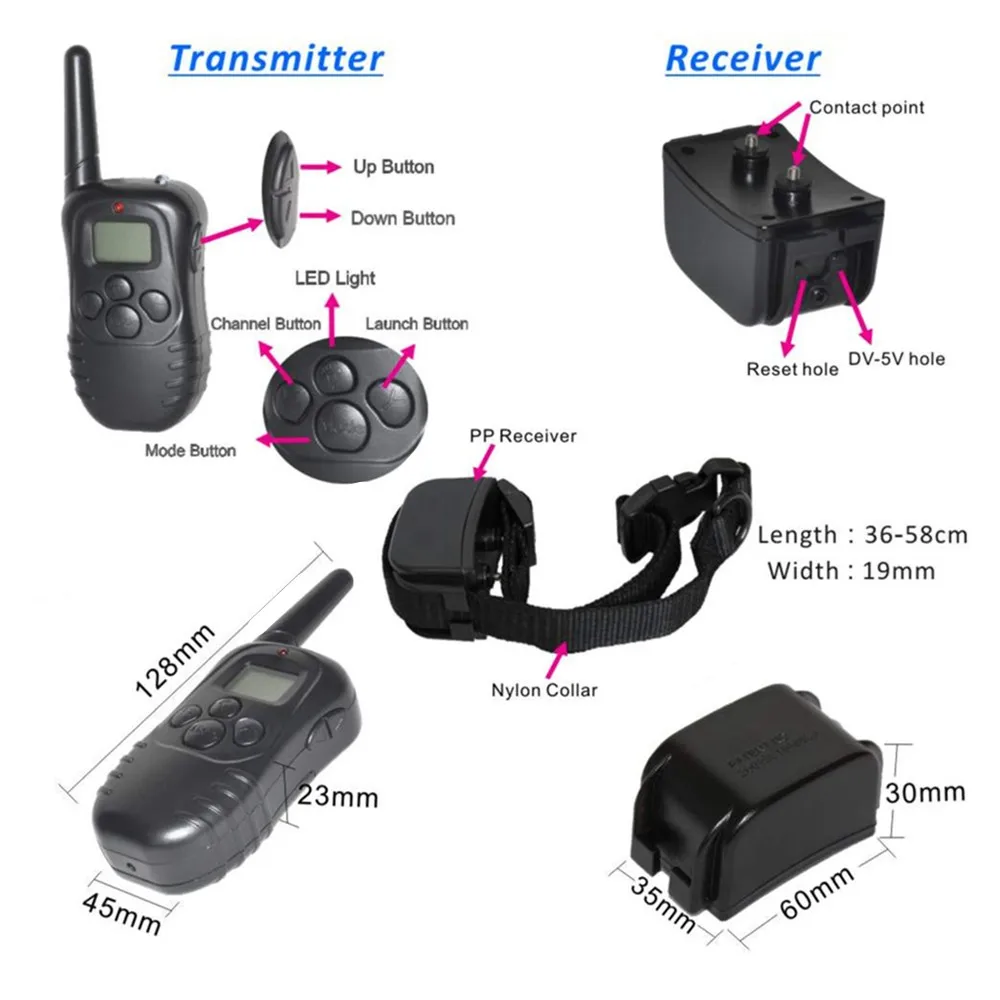 PET988DR-2 Dog Training Collars (23)