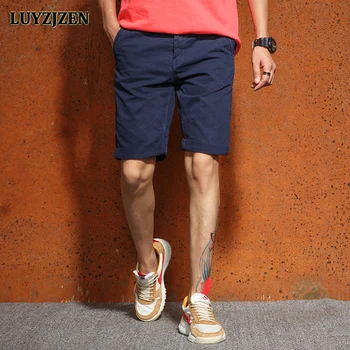 

Mens Shorts Cotton Summer Casual Style Shorts Male Plus Size New Cargo Calf-Length Short Pants Bermuda Men Free Shipping F55