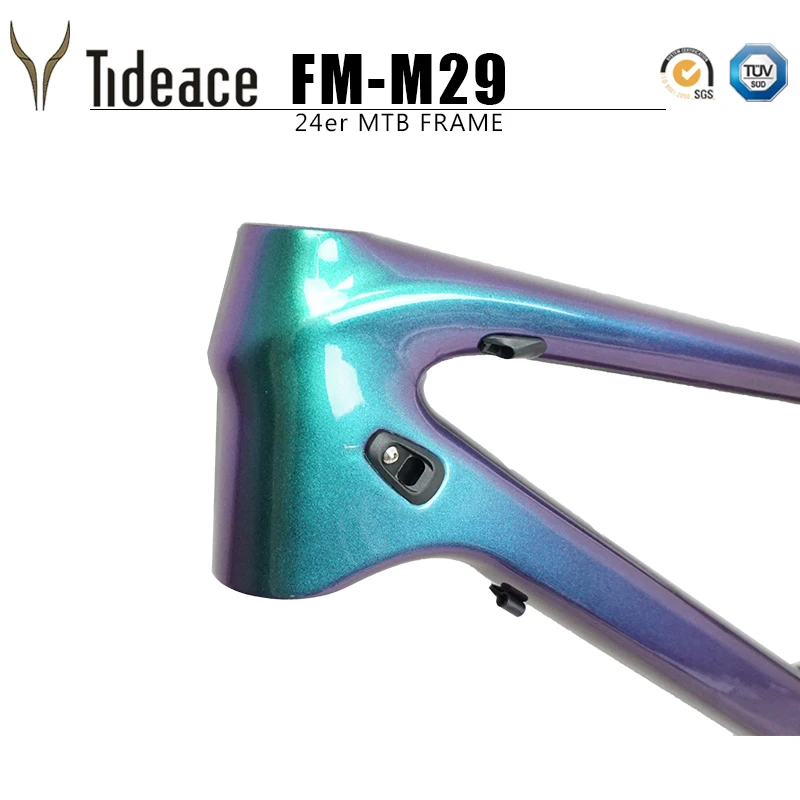 Excellent Updated 24er Carbon mtb Frame 13.5inch mountain bike carbon frame 135*9mm max 2.3 tire mtb bicycle frames free shipping 1