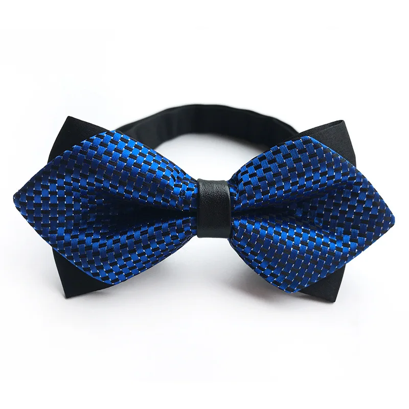 Fashion British Style Double-pointed Men's Bow Tie Trendy Wedding Suit Business Casual Banquet Dress Accessories | Аксессуары для