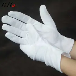 3 шт./лот рабочие перчатки белые хлопчатобумажные перчатки для обряда рабочие защитные перчатки для вождения противоскользящие напрямую