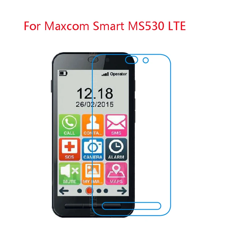 3-Pack) 9H гибкий стеклянный экран пленка для Maxcom Smart MS571 LTE, 553530514457453456552551505450, MM320 - Цвет: For smart-ms530-lte