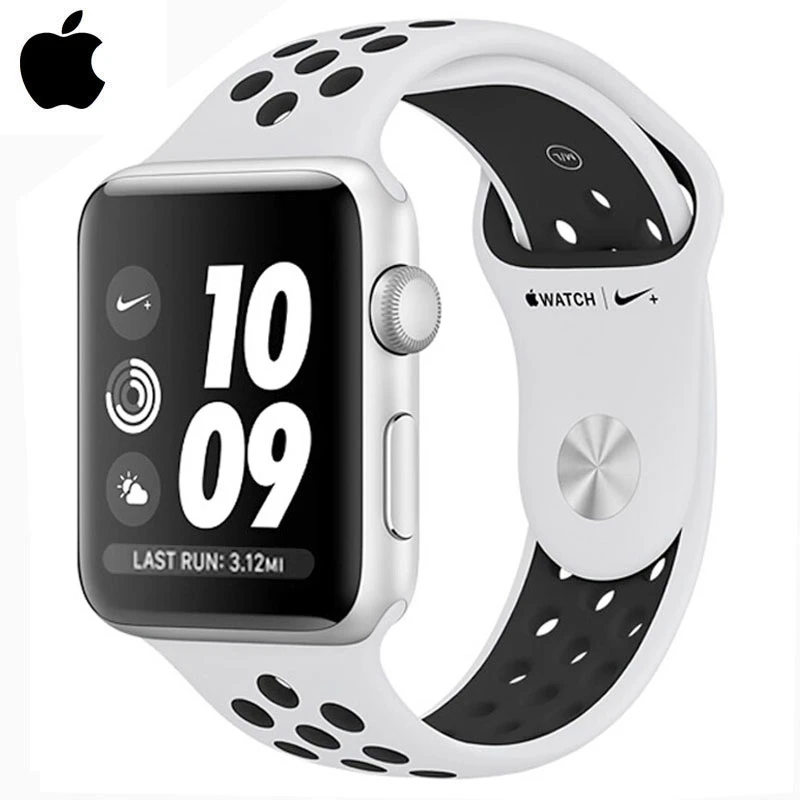 Apple Watch Series 3 Nike + GPS 8 GB 38mm pulsera inteligente relojes Fitness rastreador Sensor de ritmo cardíaco deportes inteligente 38mm|watch fitness tracker|heart ratefitness tracker heart - AliExpress