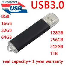 Металлический USB 3,0 высокоскоростной 64 Гб USB флеш-накопитель 128 ГБ флеш-накопитель 256 ГБ флеш-накопитель 512 ГБ 1 ТБ карта памяти 512 ГБ накопители память подарок