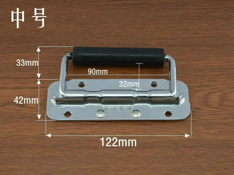 

122*42mm Thick stainless steel spring folding handle Toolbox handle activities Equipment box handle Wholesale