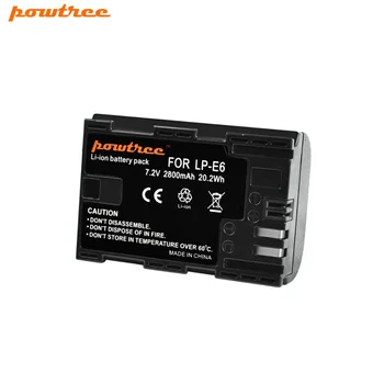 

1X Camera Battery Of LP-E6 LPE6 LP E6 For Canon 5D Mark II Mark III EOS 6D 7D 60D 60Da 70D 80D DSLR L15