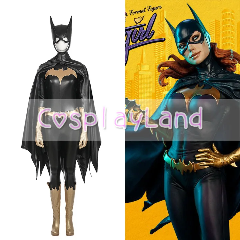 LICENSED BATGIRL BATMAN SUPER HERO WOMENS ADULT FANCY DRESS HALLOWEEN COSTUME