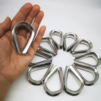 

20pcs Diameter 12mm M12 thimble rope for Crimping Wire Rope