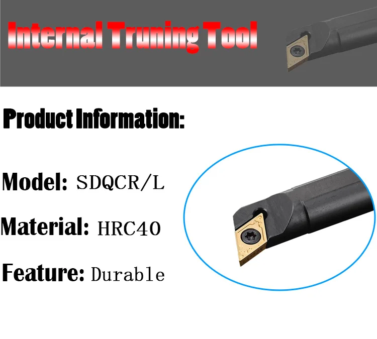 S10K-SDQCR07 S20R-SDQCR11 пенка держатель инструмента 107,5 градусов внутреннего точения инструменты скучно бар токарные инструменты пенка держатель