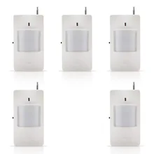 5 шт./лот Беспроводной Общие Пассивный ИК PIR Motion Detector Sensor Широкий Ангел 433 МГц