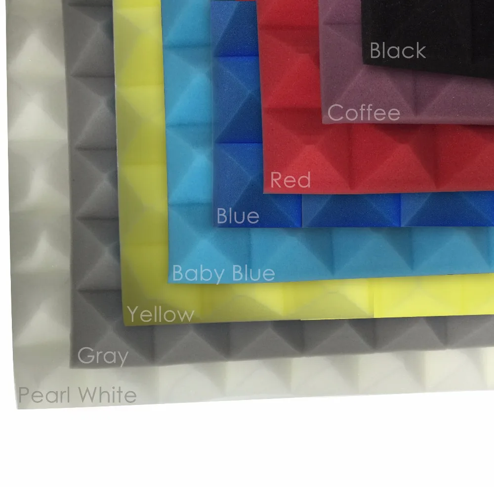 Arrowzoom 19 6x19 6x1 9 &quot/9 8x9 8x1 9&quot Pyramid Studio Foam звукоизоляция акустическая плитка панель 8