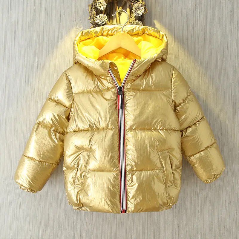 Girls Winter Down Jacket Boys Outwear Coats Parkas Childrens Warm Jacket Girl Winter Jacket Hooded Coat for Russian Winter