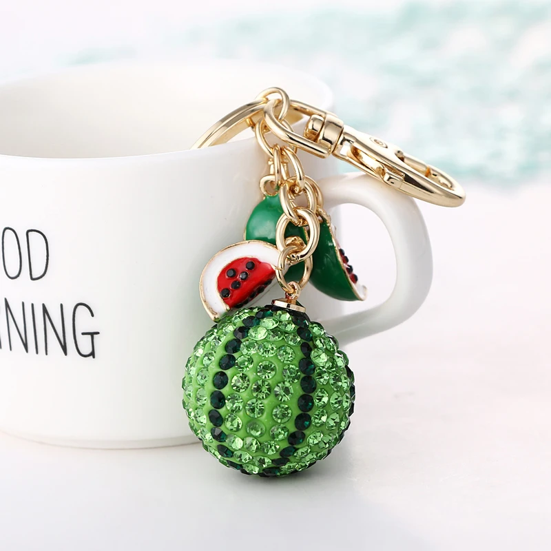 

2017 NoEnName_Null Cute fashion charm fashion key chain jewelry bag pendants purse bag buckle car key ring birthday party gift