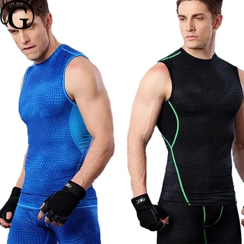 

PRAYGER New Men Power Body Trainer Shapers Compression Chest Control Tummy Tank Top Breathable Bomfortable Control Panties