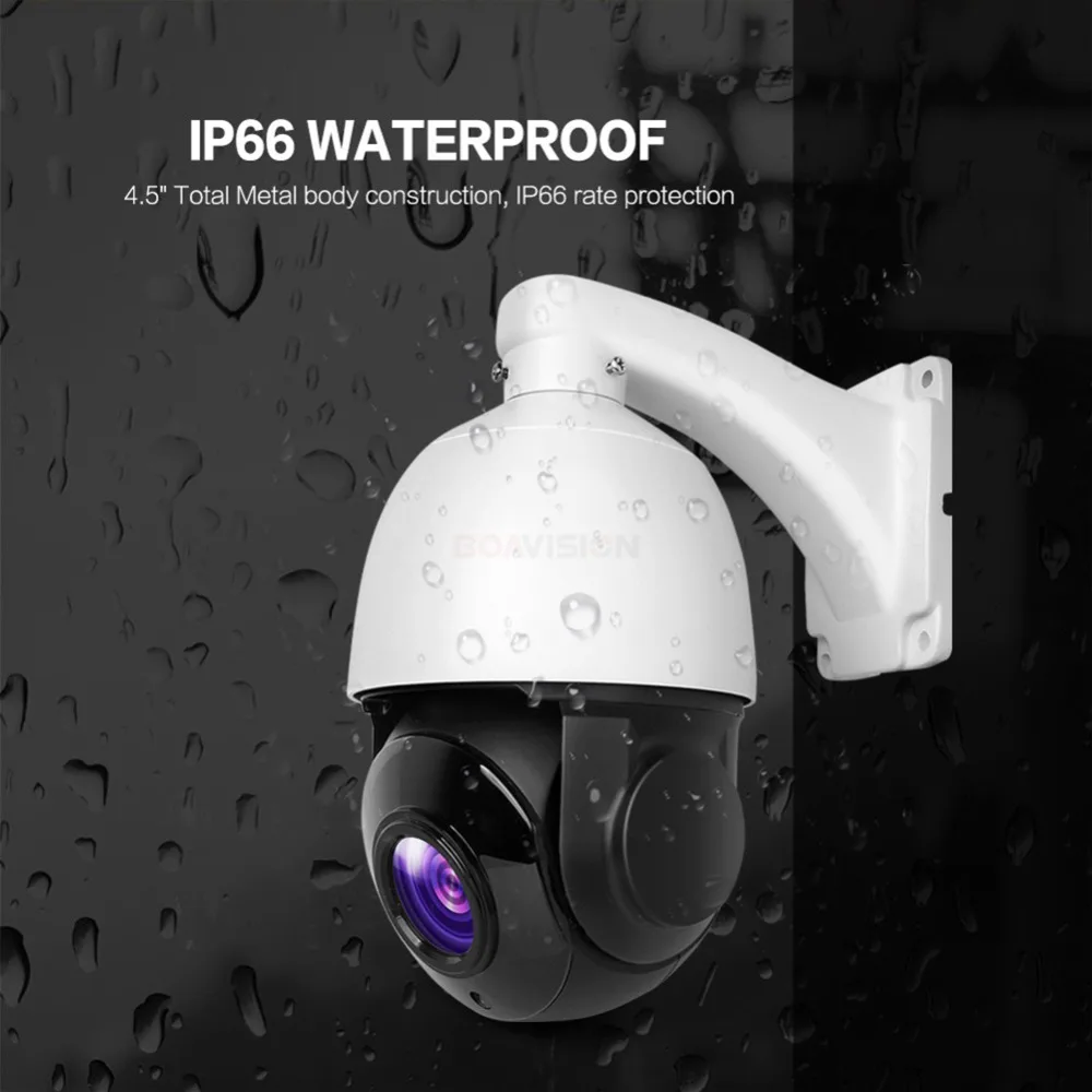 4,5 pulgadas 1080 P AHD cámara PTZ Dome 2MP 30X Zoom IR 50 M de seguridad CCTV AHD cámara a prueba de agua cámara de vigilancia de vídeo - 4