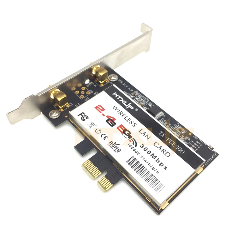 WTXUP двухдиапазонный Atheros AR9280 AR5BDT92 802.11a/b/g/n 300 Мбит/с wifi карта PCI express PCI-e wifi адаптер для настольных Linux/MAC