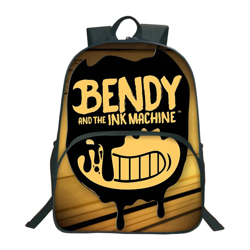 

New Arrival Bendy And The Ink Machine Backpack For Teenagers Back To School Bags Student Bookbag Daily Backpack Kids Mochila