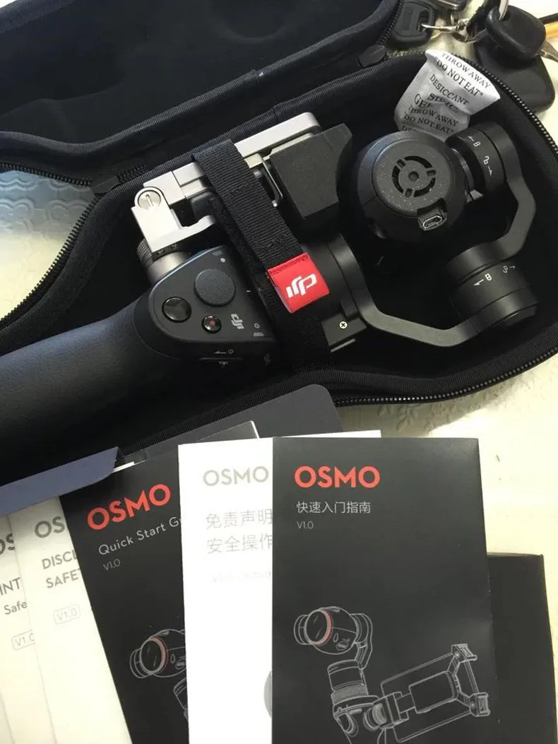 EMS Free DJI OSMO Handheld 4K Camera And Stabilizer 3 Axis Gimbal Phantom 3 ly Hot Product Free Gifts