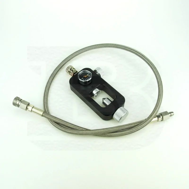Scuba Fill Station With 36 Stainless Steel Braided 36 whip fill hose3