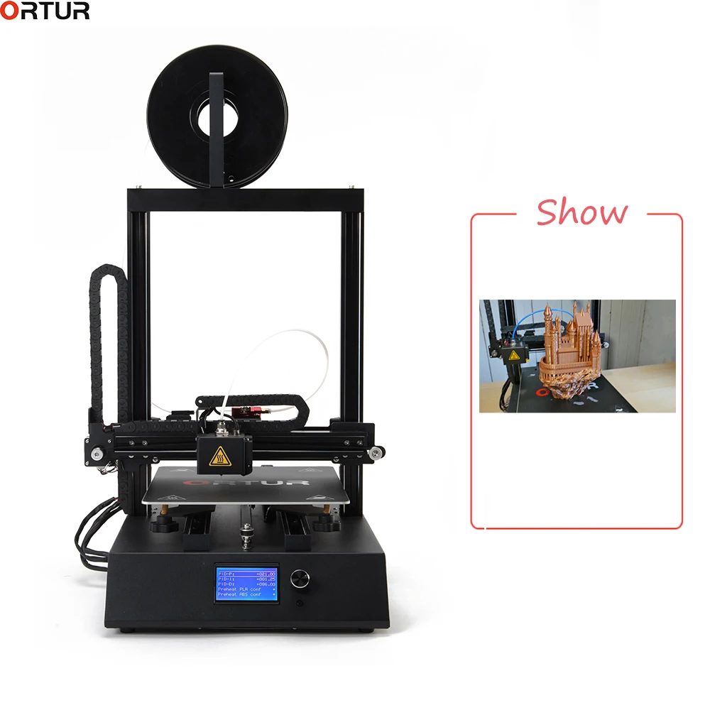 

Reprap 3D Printer FDM High Speed High Precision 3D Drucker Impresora 260*310*305MM 25 Auto Calibration Points OEM 3D Printer Kit