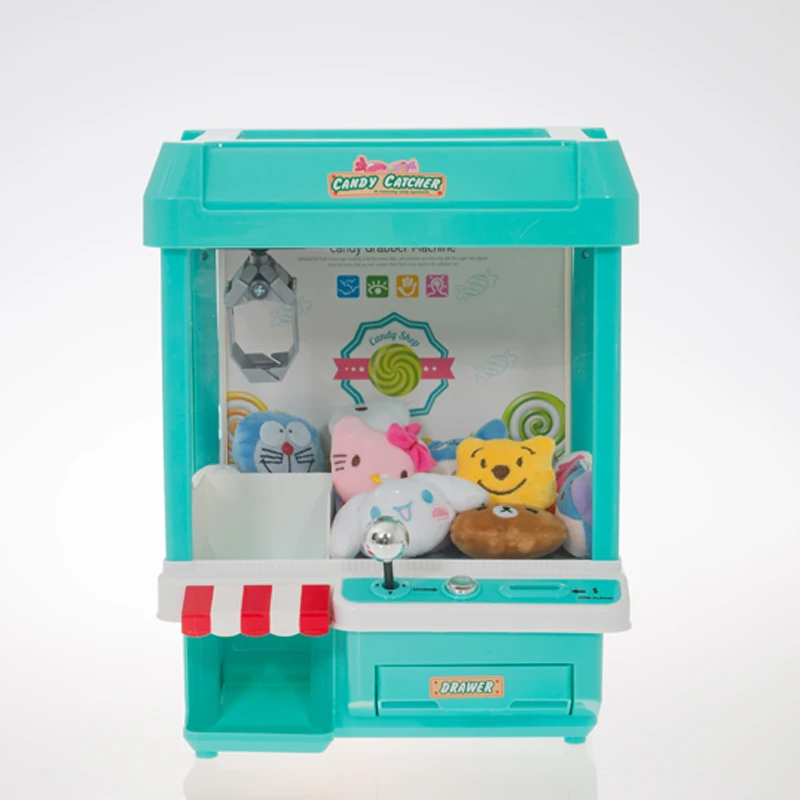 

USB Charging Arcade Game Machine Candy Grabber Doll Grabber Claw Machine Crane Machine Catcher Vending Machine Clip Doll Grabber